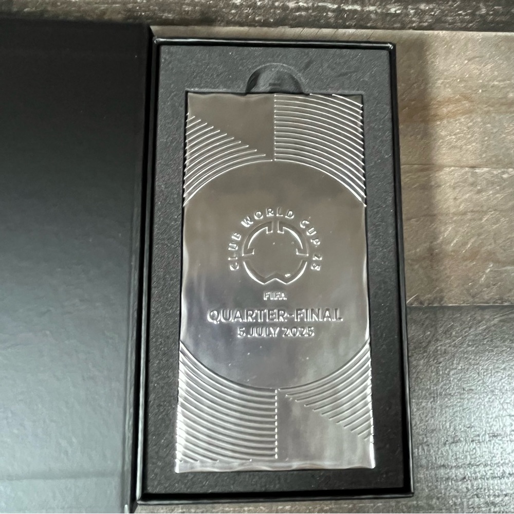 OFFICIAL FIFA Club World Cup 25 Quarter Final Silver Ticket Official Hospitality